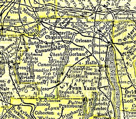 South Bristol Map of 1840 © 1999-2001